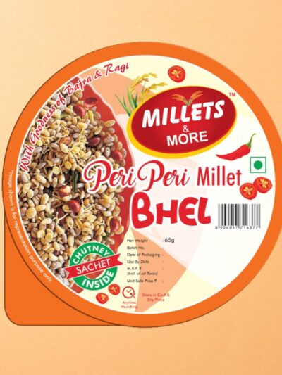 Peri Peri Millet Bhel Tub - 65 gm